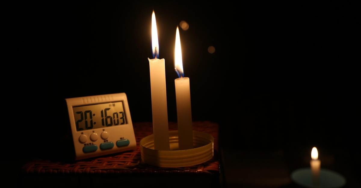 candlelight, timer, power outage, living alone, power outage, power outage, power outage, power outage, power outage