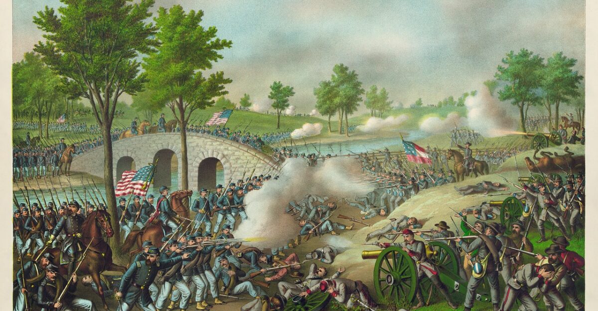 battle war attack southern states northern states america battalion battle of antietam drawing painting army battalion battalion battalion battalion battalion