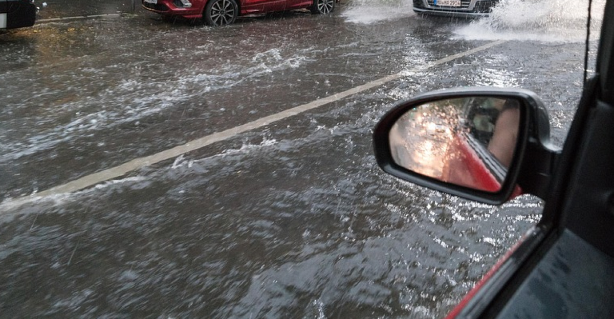 cologne, flood, rain, downtown, storm, nature, flooding