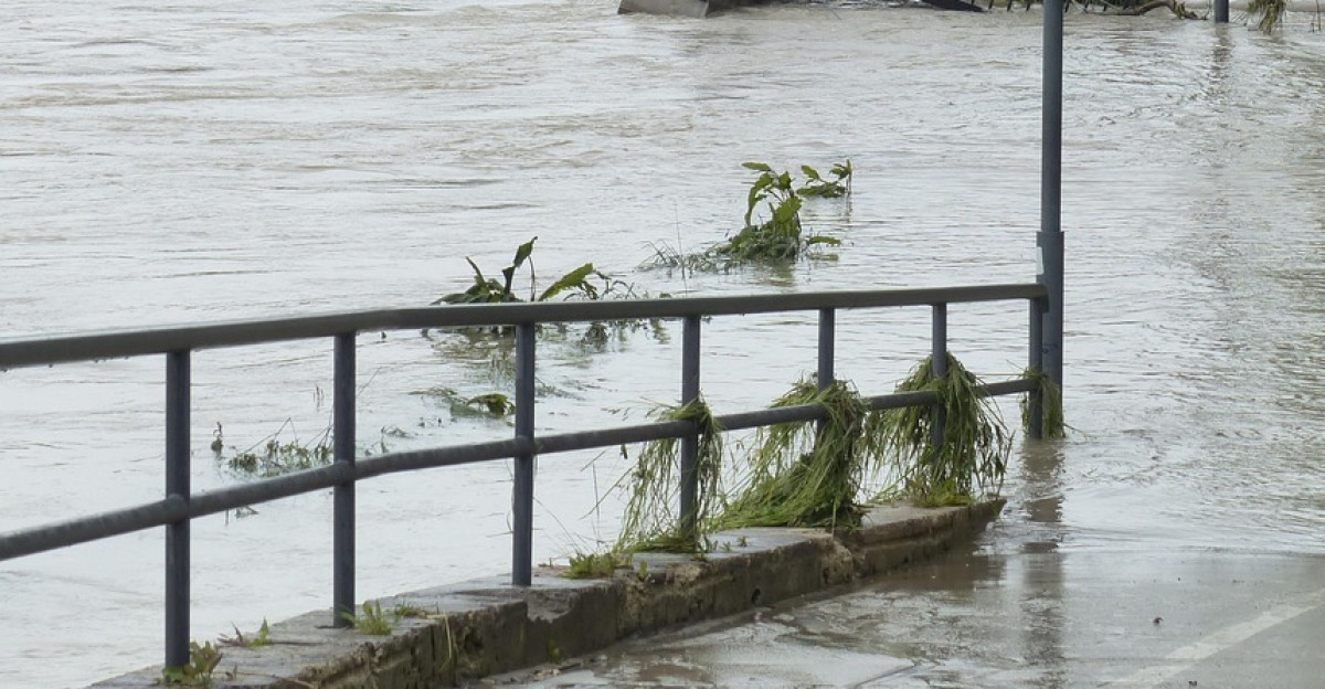 flood road locked damage flood damage destruction danube ulm rainy weather cloudy rain wet precipitation flooding water water level peak flow riverside catastrophe nature flood disaster storm force of nature civil protection flood of the century climate change bridge traffic jam