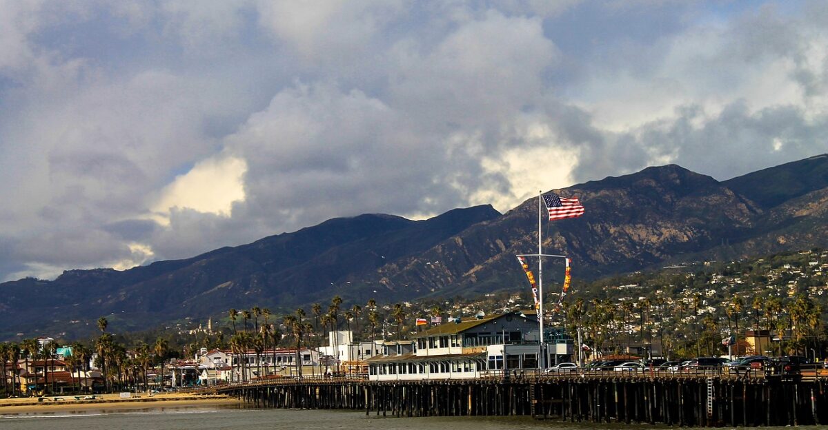 santa barbara pear pacific bay bcountryside cactus califonria channel coast nature coastline country leaves morning natural ocean america barbara santa scenery scenic trees vista grow usa botanical california flora travel landscape prickly