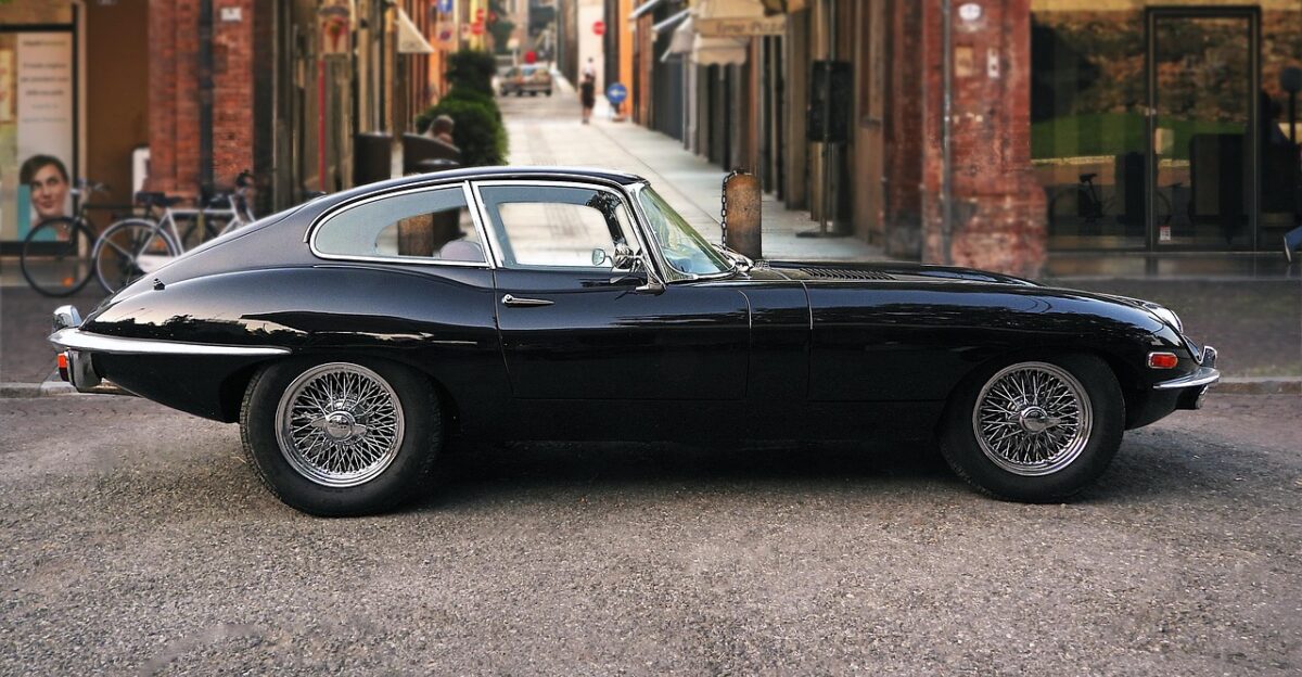 car jaguar car wallpapers transportation e-type black engine