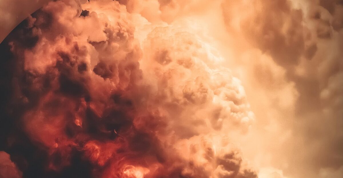 volcano mountain nature night sky fire smoke sunrise sun clouds space universe galaxy cosmic planet moon sunset sky moonlight nebula heaven stars dream abstract plasma science lava flame