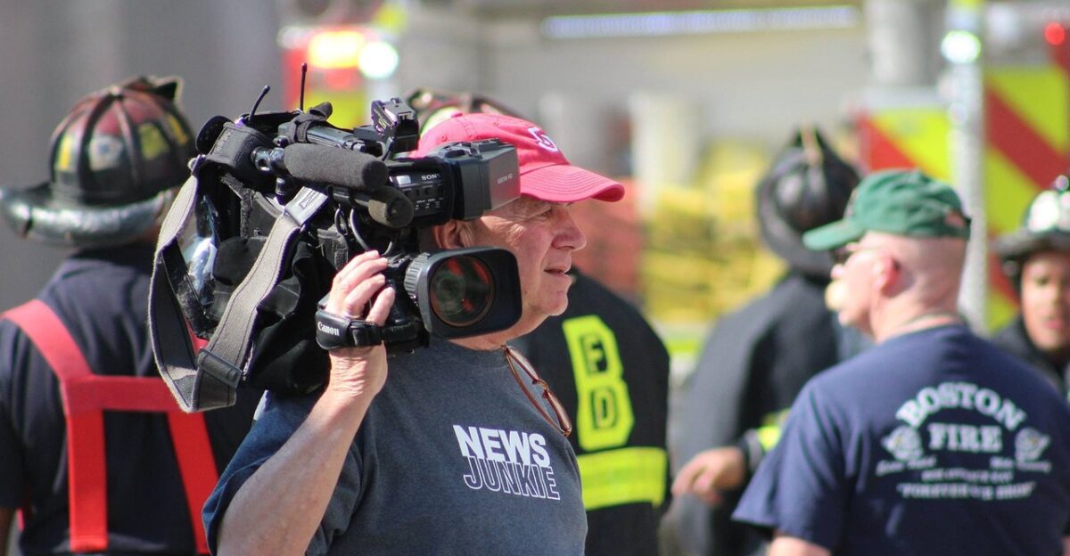 news camera media broadcast journalist reporter man fire emergency firefighters press journalist journalist journalist journalist reporter reporter reporter reporter reporter press press