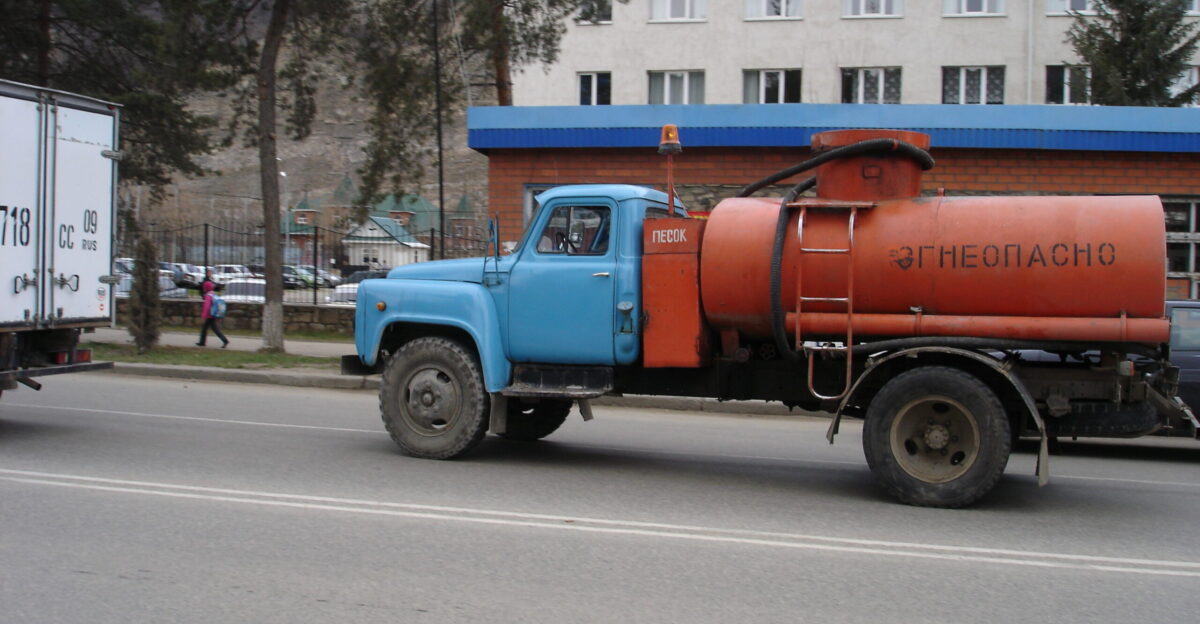 GAZ-53 fuel tank truck Karachayevsk Karachay-Cherkessia