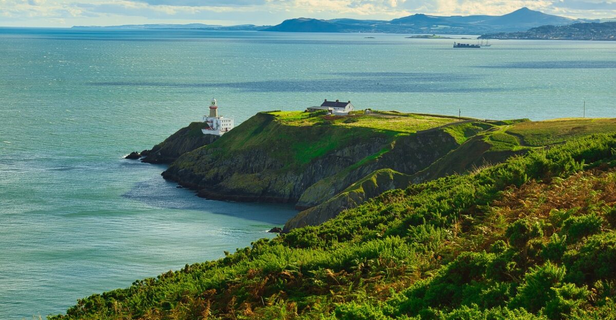 ireland dublin howth landscape seascape cliffs lighthouse irish building sea coast nature ocean tower landmark dublin dublin dublin dublin dublin