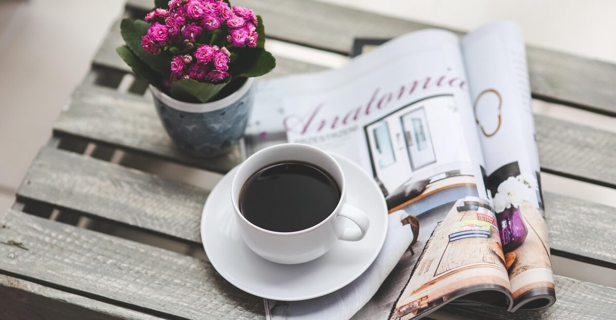 coffee nature magazine newspaper read reading free time beautiful flowers flower background after work flower wallpaper flower