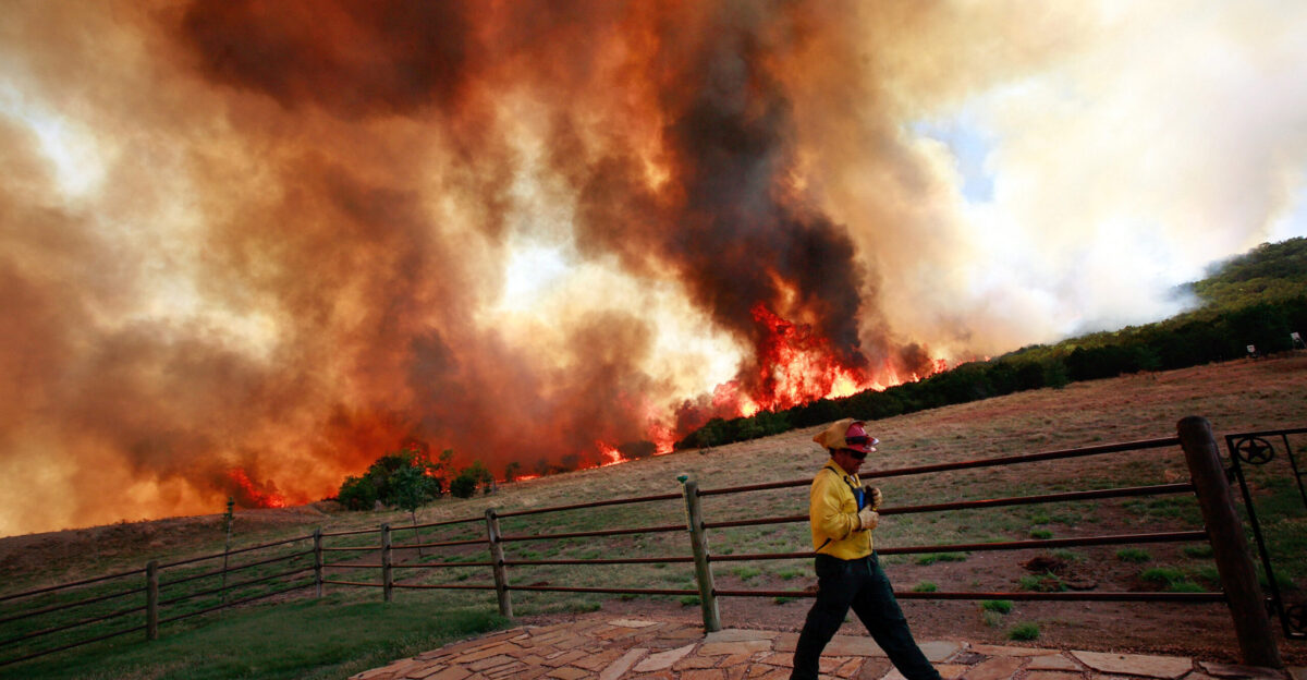 Texas Wildfire Risks Amplified by Climate Change Are Second