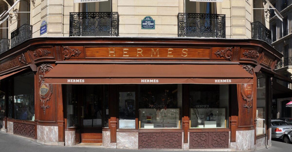 Herm s Store at Avenue George V in Paris 8th arrondissement France