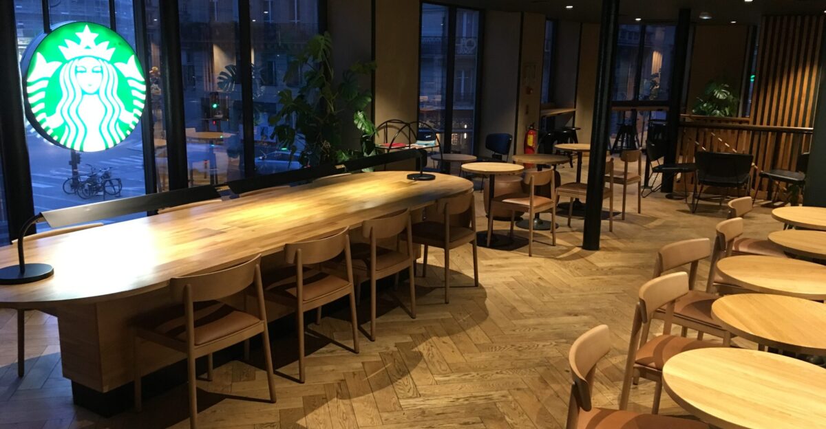 Int rieur Starbucks Saint-Lazare Rue de la P pini re 2019