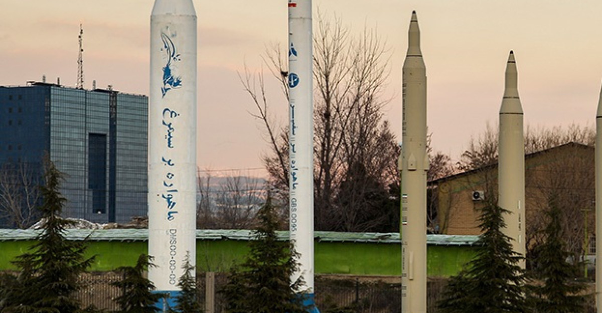 Some outputs of Iran s Missile Program Left to right Simorgh Safir Sejjil Possible Shahab-3B Possible Shahab-3A unidentified Scud-like missile unidentified Scud-like missile