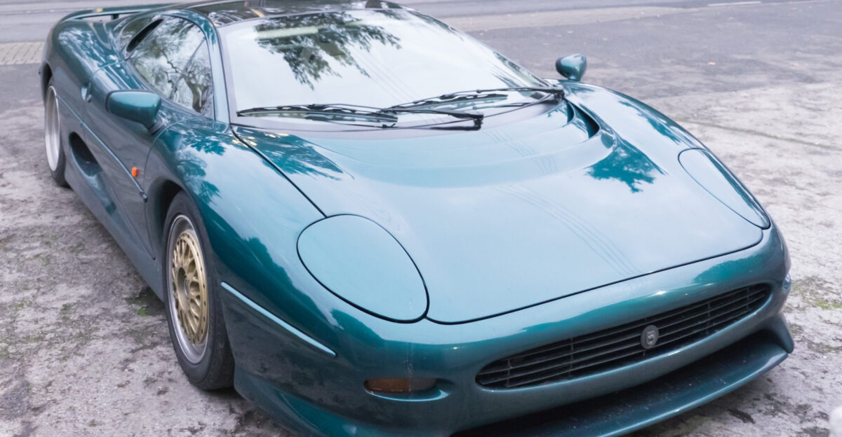 A 1997 Jaguar XJ220