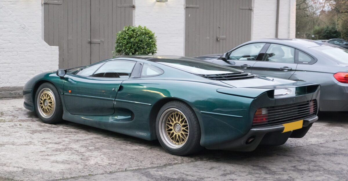 A 1997 Jaguar XJ220