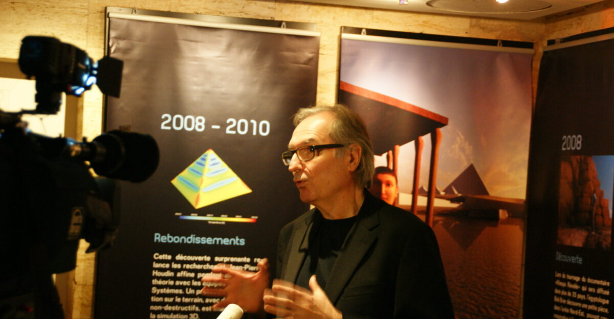 Interview de Jean-Pierre Houdin lors de la pr sentation de Kh ops Renaissance la G ode