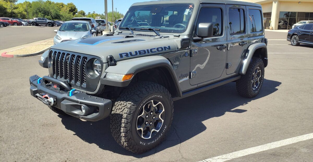 Jeep Wrangler Unlimited Rubicon 4xe - Shot at Superstition Springs Lexus in Mesa AZ