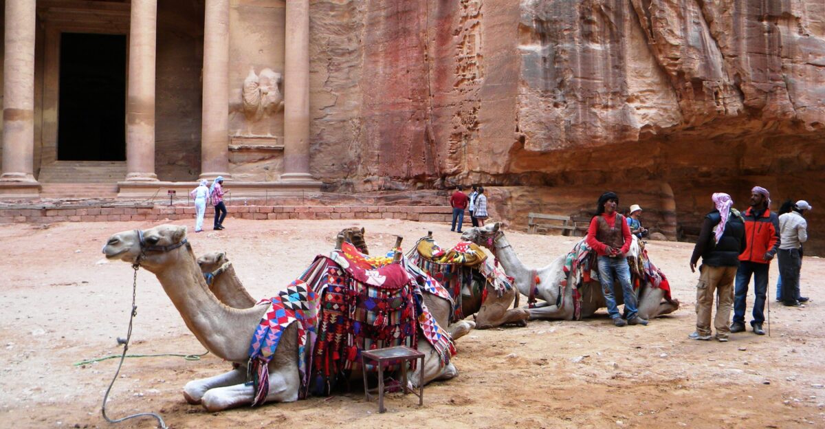 This is a photo of a monument in Jordan identified by the ID