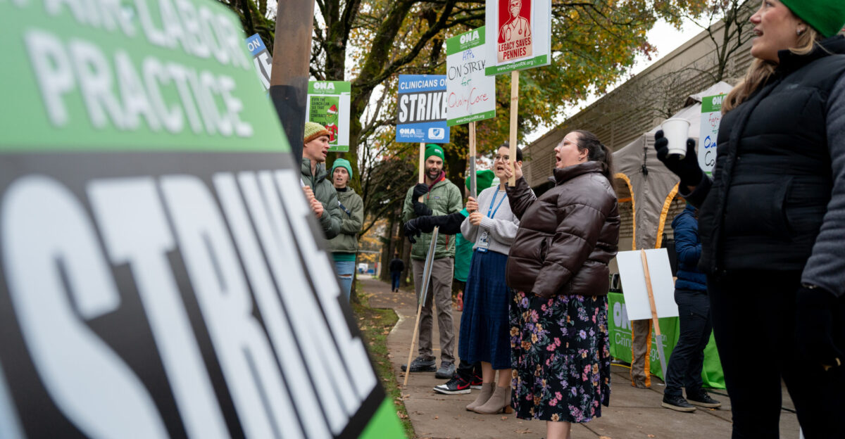 Legacy Health tells striking workers they will lose health