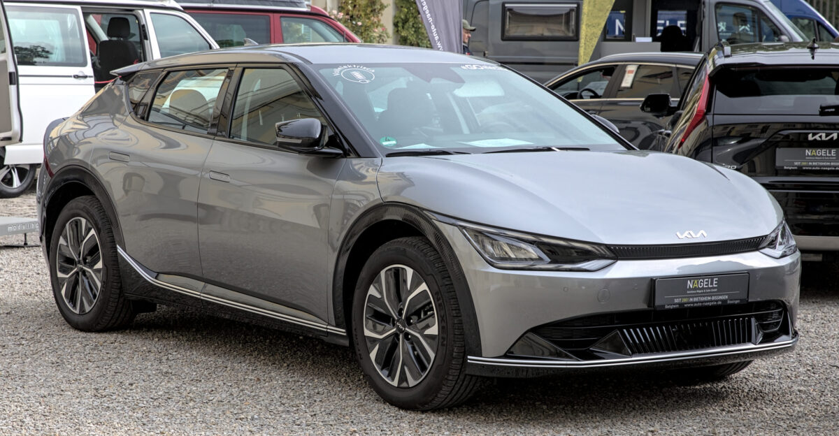 Kia EV6 at Automesse Ludwigsburg 2022