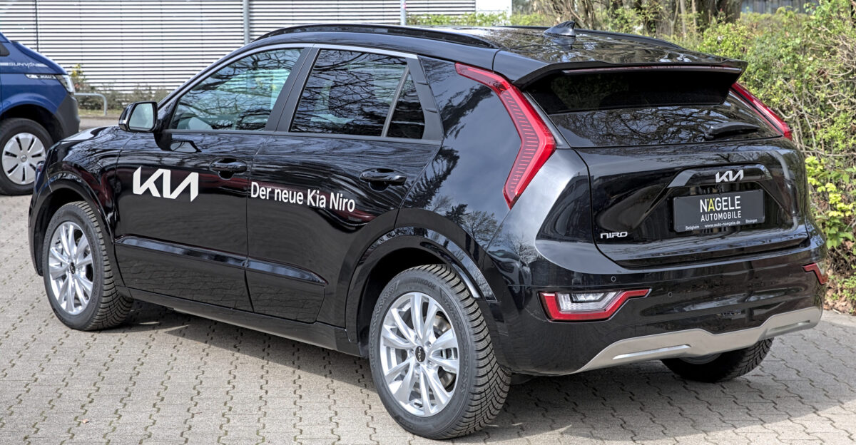 Kia Niro EV SG2 at Auto- und Motorradausstellung Marbach 2023