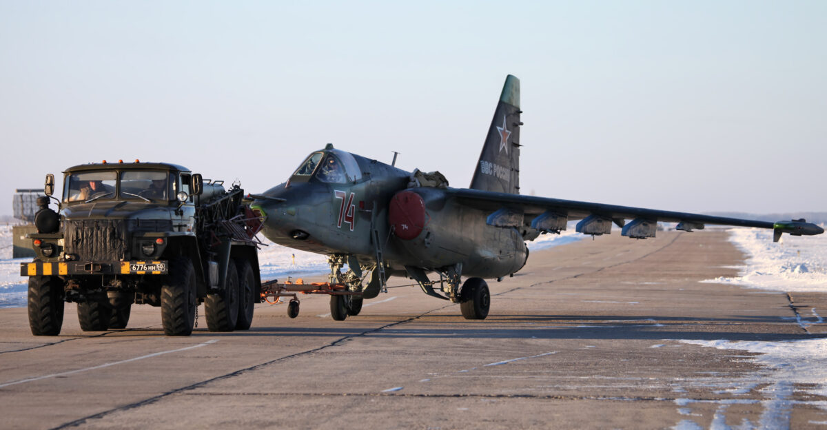 Su-25 bortovoy nomer 74 Krasnyy Su-25 74 Red