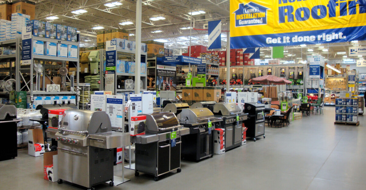 To consider Lowe s you have to look at both Home Depot and OSH In my mind HD focuses on those who are building something new or significant while OSH focuses on living in an existing space and doing minor repairs or improvements Lowe s has found a spot just between HD and OSH Lowe s is large like HD bigger than any OSH I know and yet has a nice balance of product filling the needs of both HD and OSH customers At Lowe s I can buy a table lamp and all of the electrical stuff you could need Lowe s is the closest to one-stop shopping for a typical home owner The store is clean well organized and signed a vast selection of stuff and the right number of people running around to help you All-in-all yep I am a fan