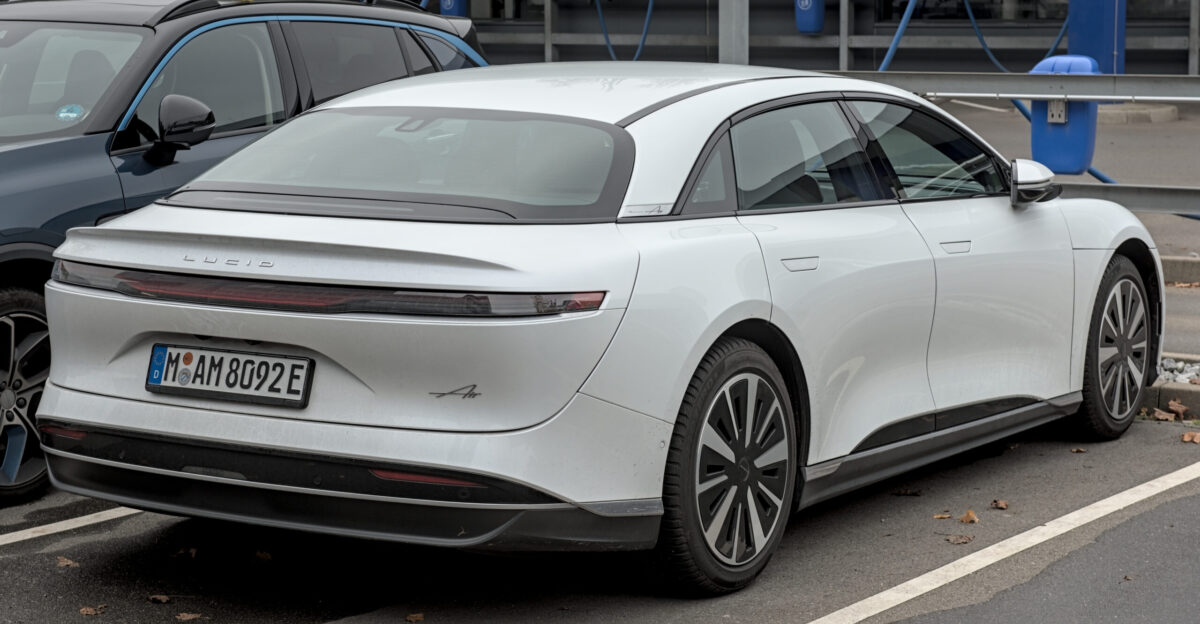 Lucid Air in Stuttgart-Vaihingen