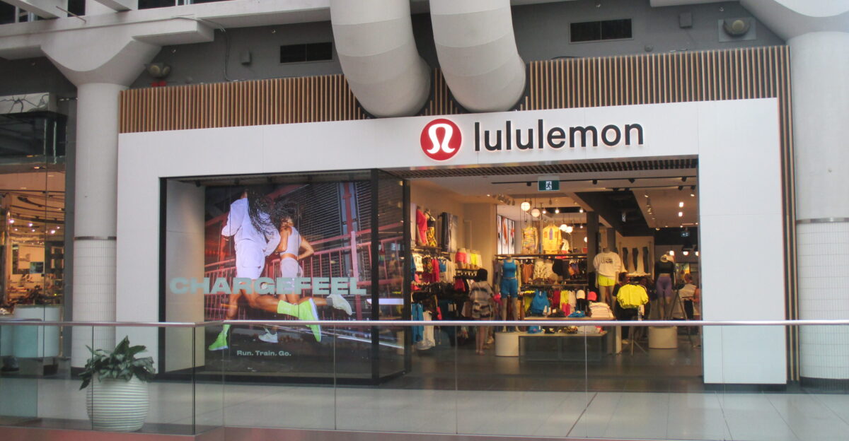 Lululemon Athletica at the Toronto Eaton Centre in Toronto Ontario Canada