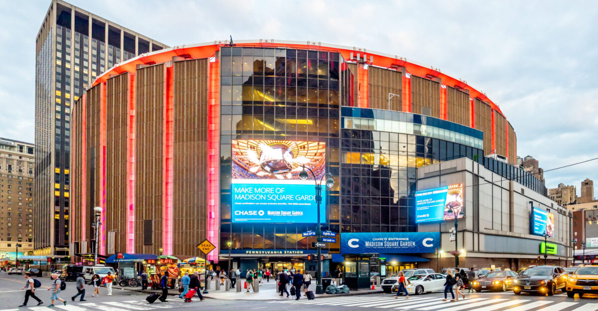 Madison Square Garden Midtown Manhattan NYC