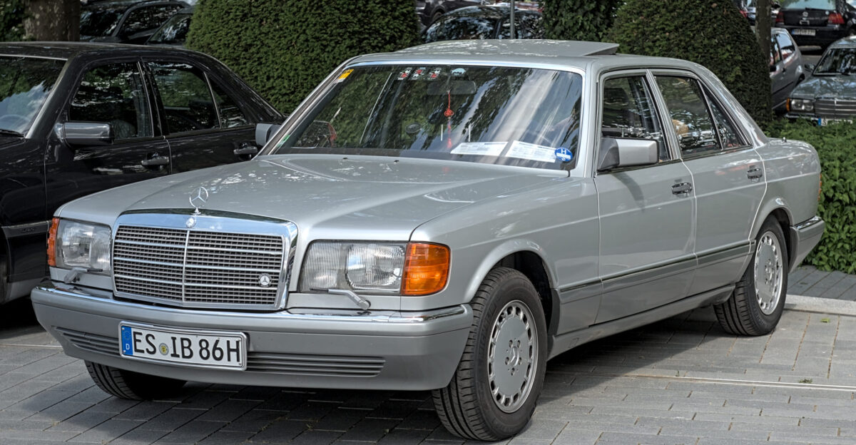 Mercedes-Benz W126 in Stuttgart