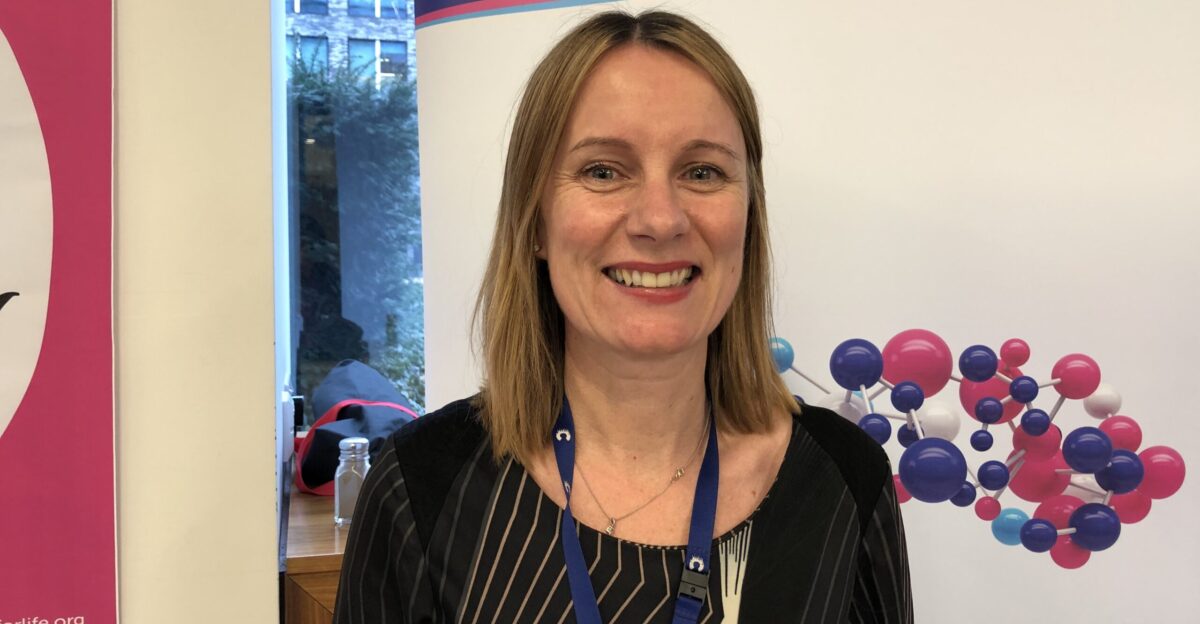 A photo of the CEO of cancer research uk