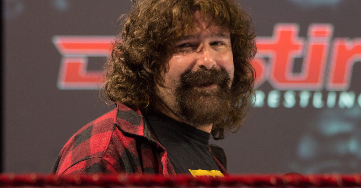 Mick Foley at a Destiny Wrestling show in Mississauga ON