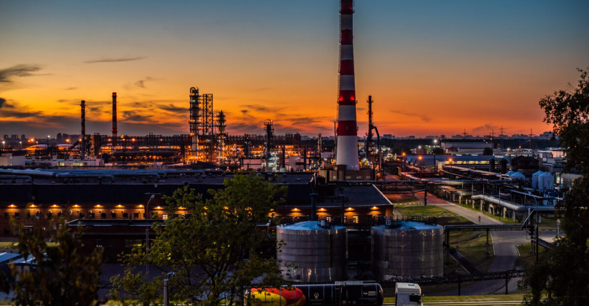 Moscow oil refinery