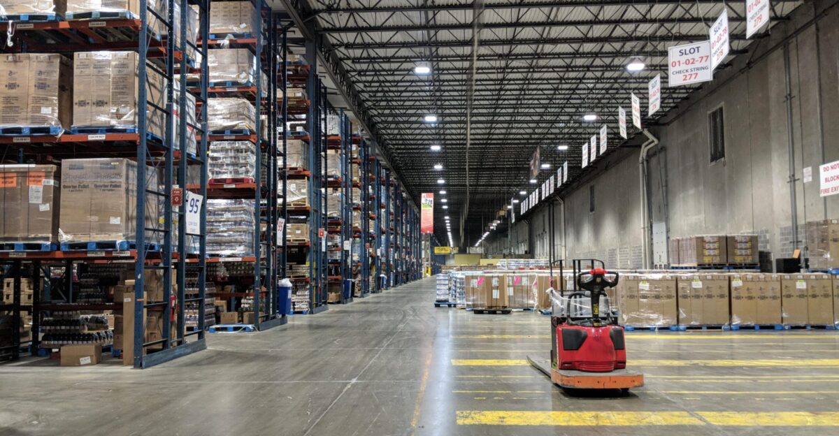 Inside of a grocery warehouse r mildlyinteresting