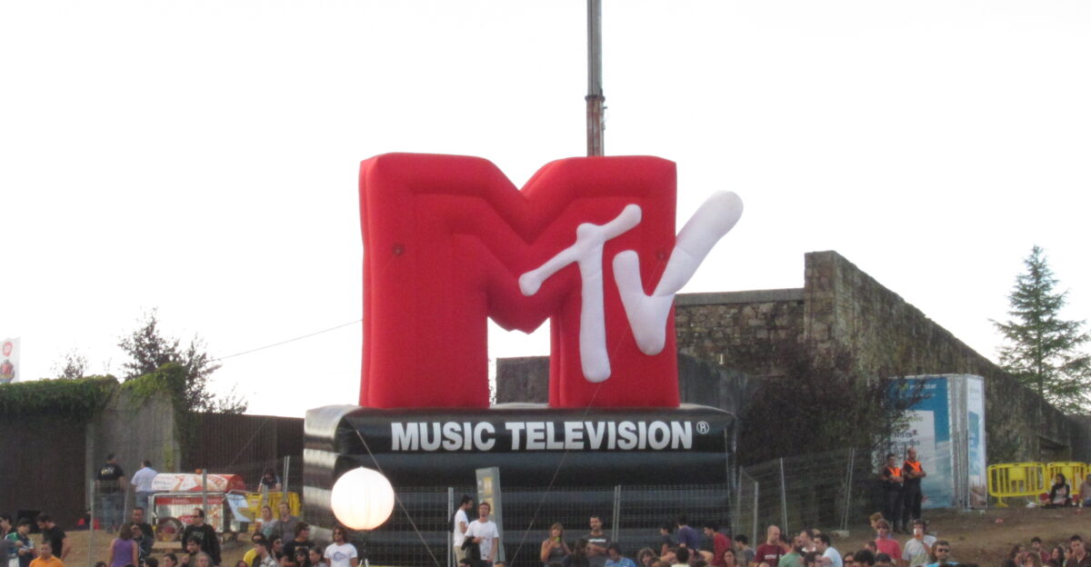 Evento da MTV Logo na cidade de Santiago de Compostela Espanha