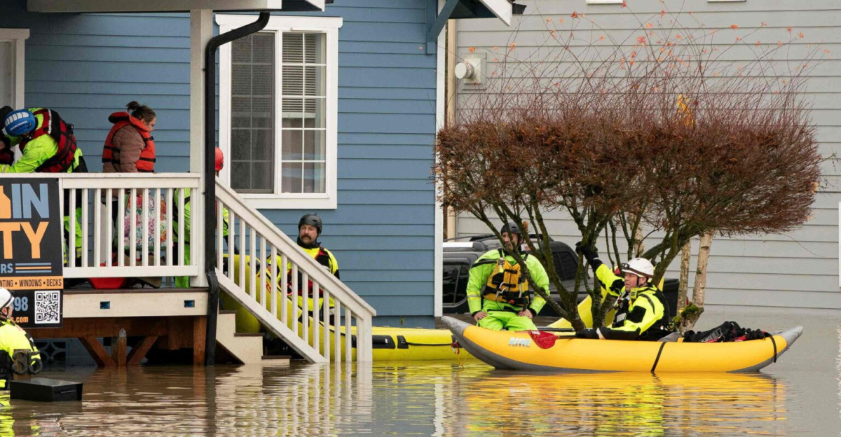 Record Flooding Swamps Western Washington - The New York Times