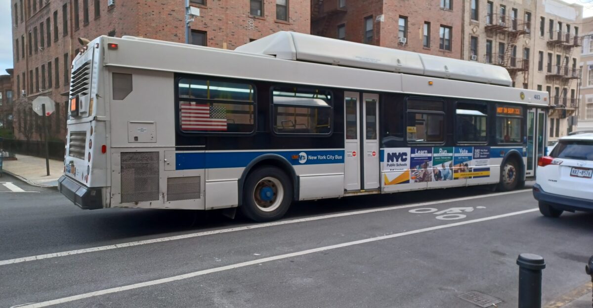 New Flyer C40LF bus in New York
