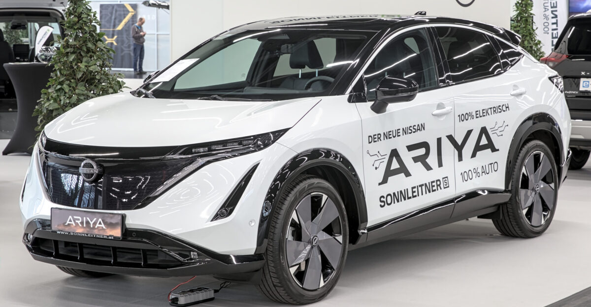 Nissan Ariya at Automesse Salzburg 2023
