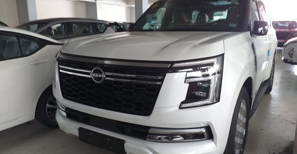 Nissan Patrol 4x4 LE Titanium was displayed at Nissan Cabanatuan City Inc Photo location Km 112 Maharlika Highway Maharlika Highway Barangay Hermogenes C Concepcion Sr Pambuan Cabanatuan City Nueva Ecija