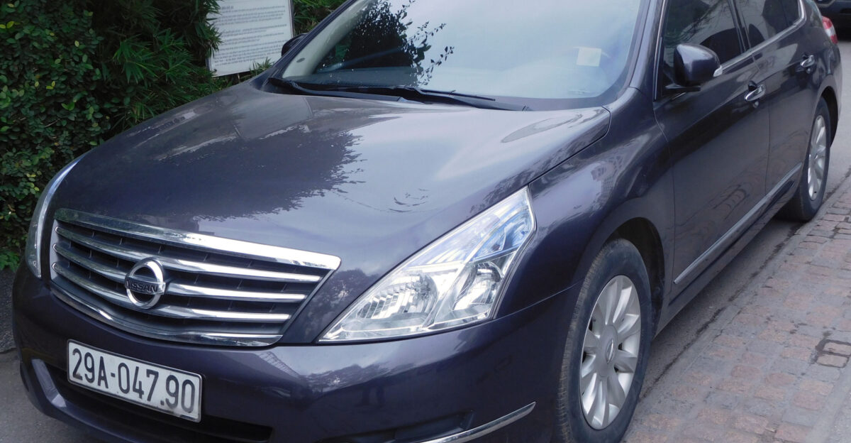 2013 Nissan Teana J32 with XTronic CVT Photographed in Hanoi Vietnam