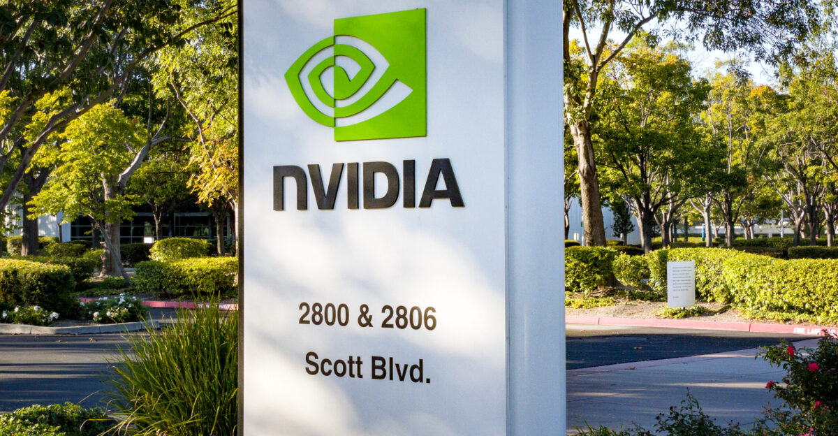 NVIDIA sign outside their headquarters office campus on Scott Boulevard in Santa Clara California located at 2800 2806 Scott Boulevard Santa Clara California 95050 NVIDIA is best known for making Graphical Processing Units or GPUs but also creates System-on-a-Chip or SoCs such as the NVIDIA Tegra used in a variety of mobile applications NVIDIA owns Arm Holdings which designs ARM CPUs and Mellanox Technologies maker of next-generation networking devices