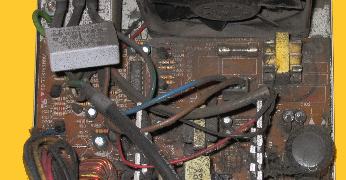 Old AT Computer Power Supply
