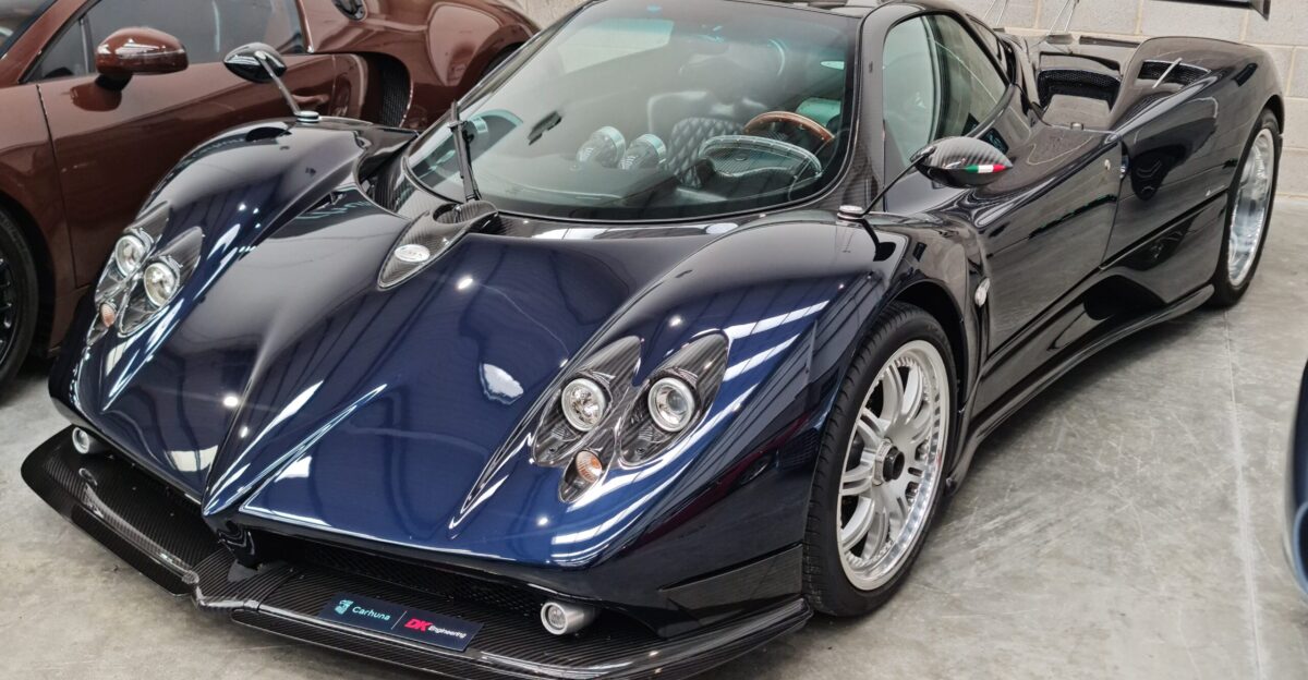 A Pagani Zonda F taken at the Carhuna Pop-Up Museum