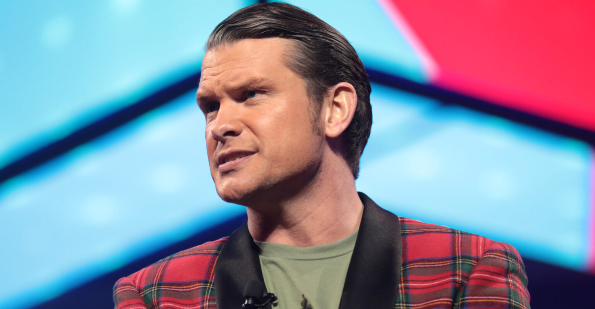 <p>Pete Hegseth speaking with attendees at the 2021 AmericaFest at the Phoenix Convention Center in Phoenix, Arizona.
</p>
Please attribute to Gage Skidmore if used elsewhere.