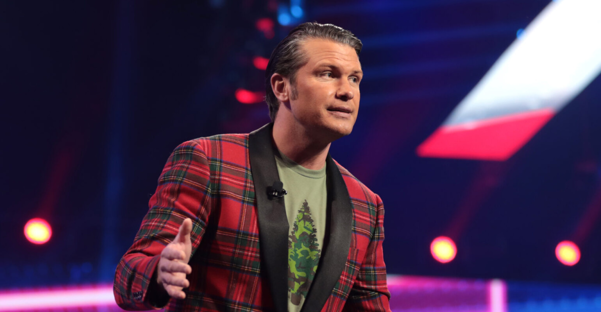 <p>Pete Hegseth speaking with attendees at the 2021 AmericaFest at the Phoenix Convention Center in Phoenix, Arizona.
</p>
Please attribute to Gage Skidmore if used elsewhere.