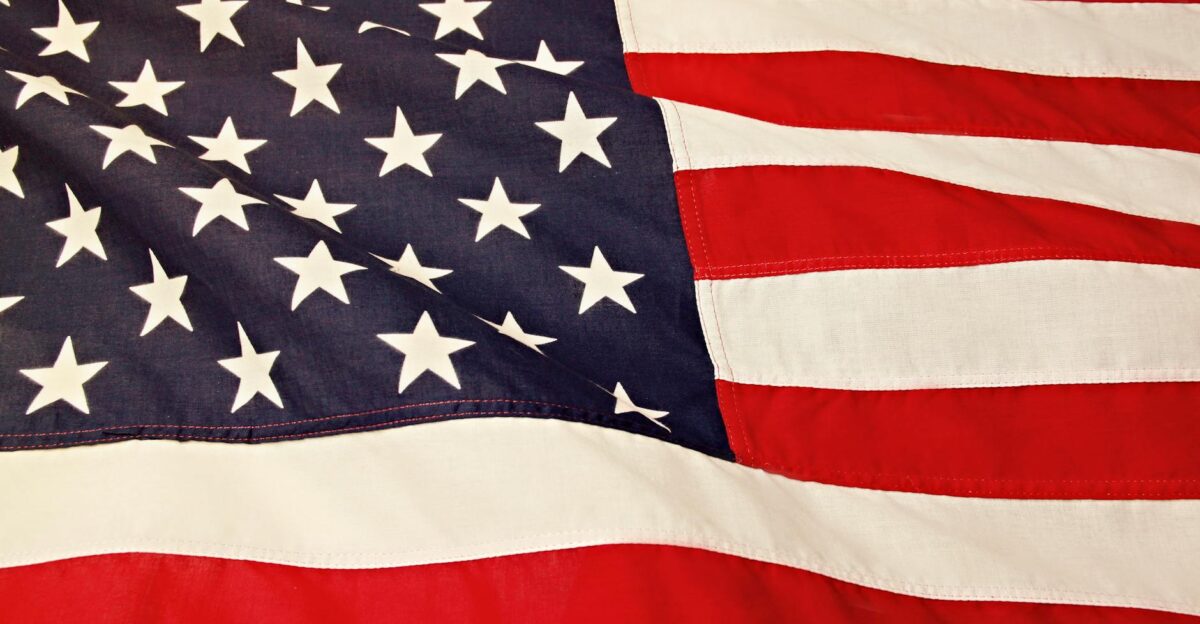 Detailed image of the American flag showcasing the stars and stripes symbolizing USA s patriotism and pride