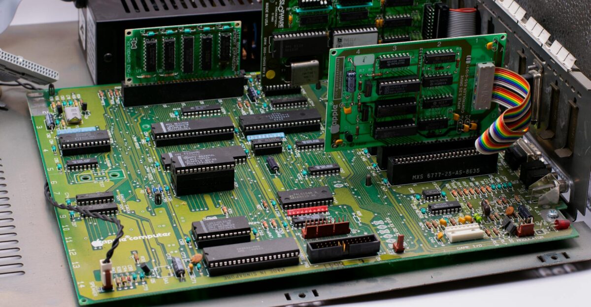 Free stock photo of advanced technology chip circuit