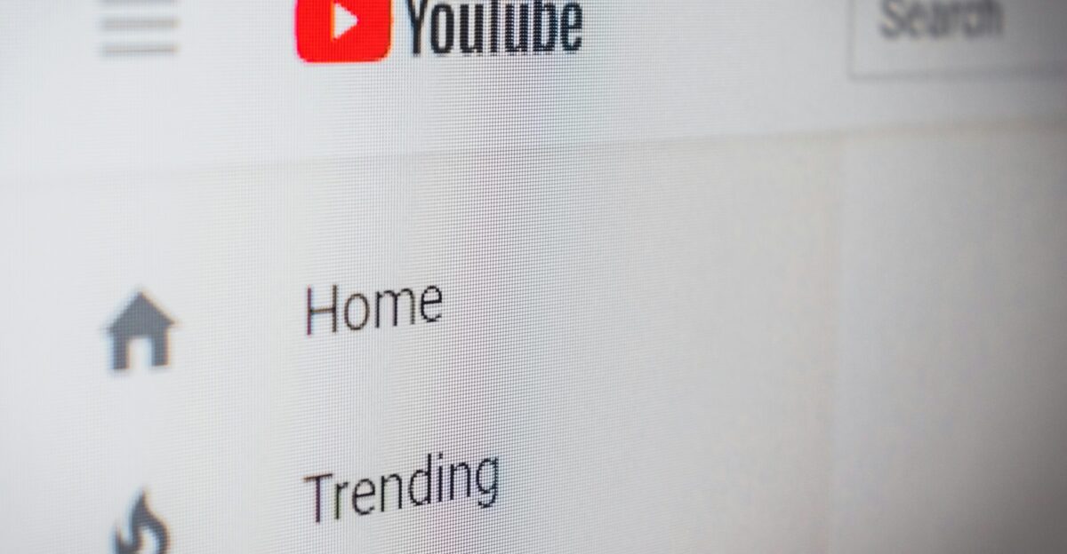 Youtube application screengrab