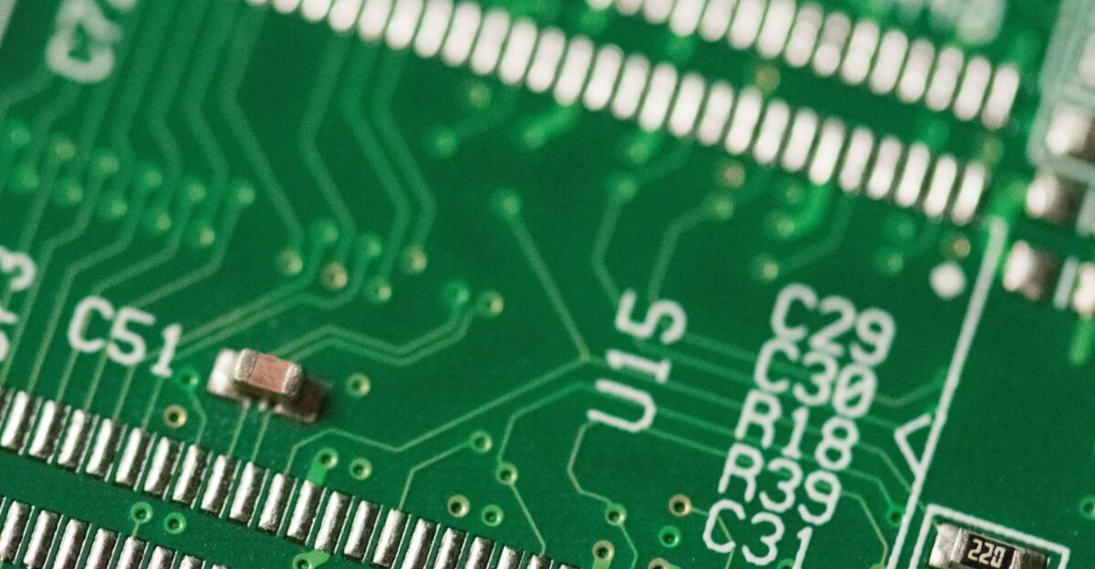 green circuit board