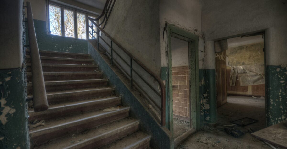 empty staircase