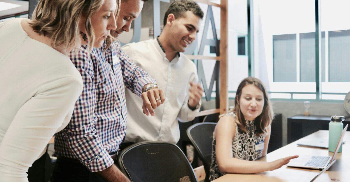 woman sitting at table